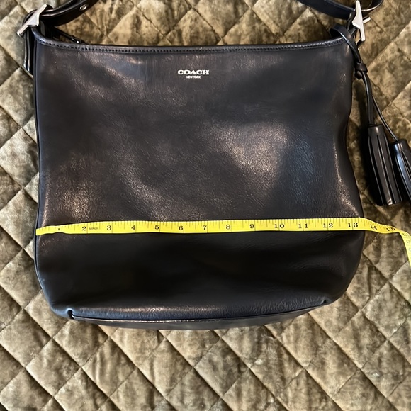 COACH Black Leather Bag - Picture 9 of 9